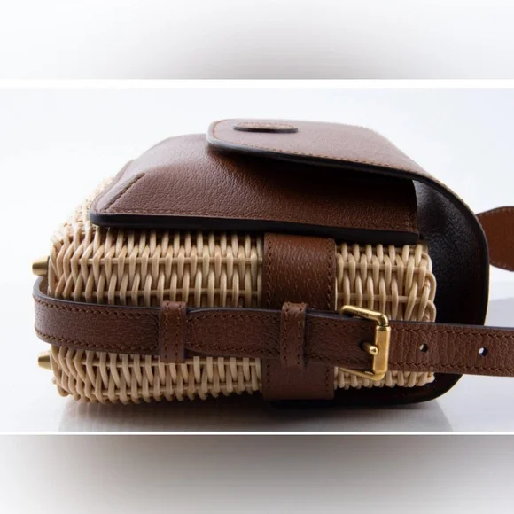 GUCCI Sherry Line Wicker Bag - Picture 14 of 14